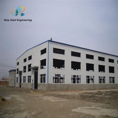 Multi Story Prefabricated Steel Structure Food Processing Plant China