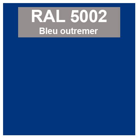 Teinte RAL Par Couleur Dominante Bleu Code Peinture RAL