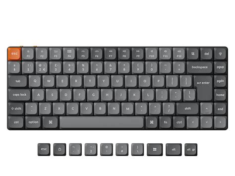 UK Keychron K3 Max BT 2 4G QMK RGB Hot Swap Tactile Ultra Slim Aluminium Mac PC 75 Keyboard
