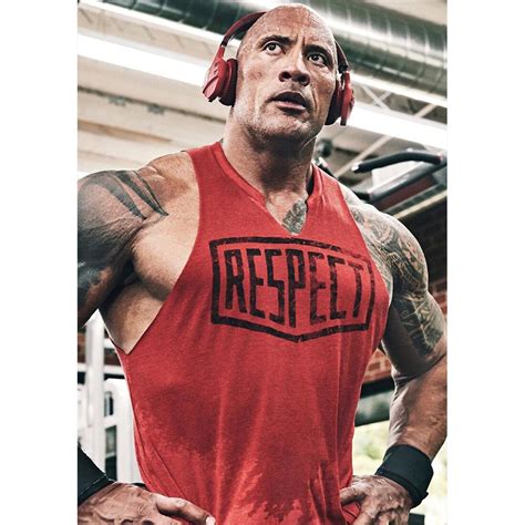 Dwayne The Rock Johnson Bodybuilding Gym Muscle Poster A4 A3 Etsy