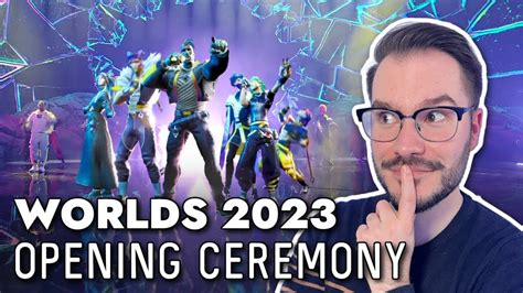 Worlds 2023 Finals Opening Ceremony Reaction HEARTSTEEL NewJeans