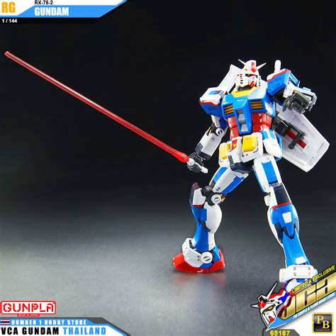 Premiumbandai® Real Grade Rg Rx 78 2 Gundam Team Bright Custom