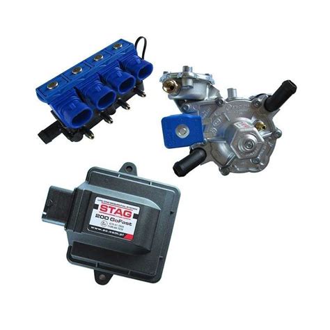 Миникит ГБО 4 Поколения (STAG-200 GoFast, OMVL, Tomasetto)