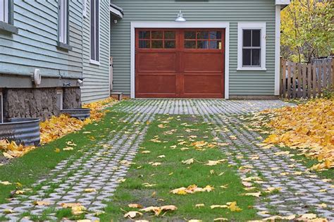 Planting A Grass Driveway With Grow-Through Pavers