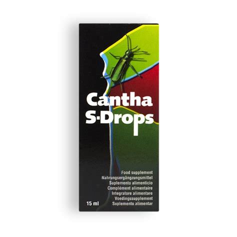 GOTAS CANTHA DROPS STRONG 15ML Dele Potenciadores Sexuais Masculinos