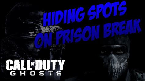 Call Of Duty Ghosts Glitches And Hiding Spots On Prison Break YouTube