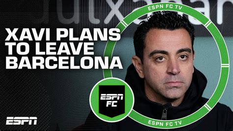 Xavi To Leave Barcelona At The End Of The Season Full Reaction A