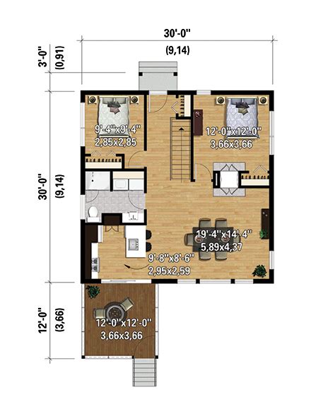 Plan De Chalet La Terre De Chez Nous