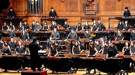 100-Person Marimba Orchestra Fills National Concert Hall Stage - TaiwanPlus