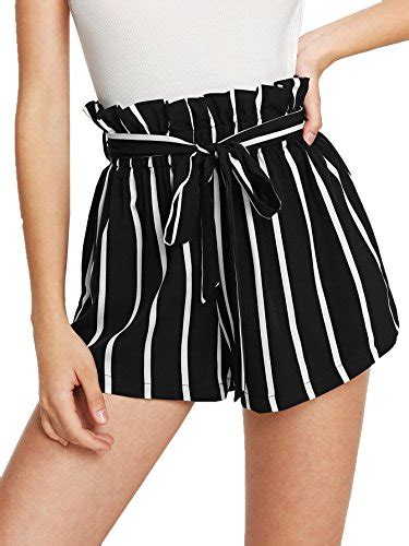 Best Black And White Striped Shorts