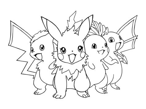 The Ultimate Collection of Free Printable Pokémon Coloring Pages
