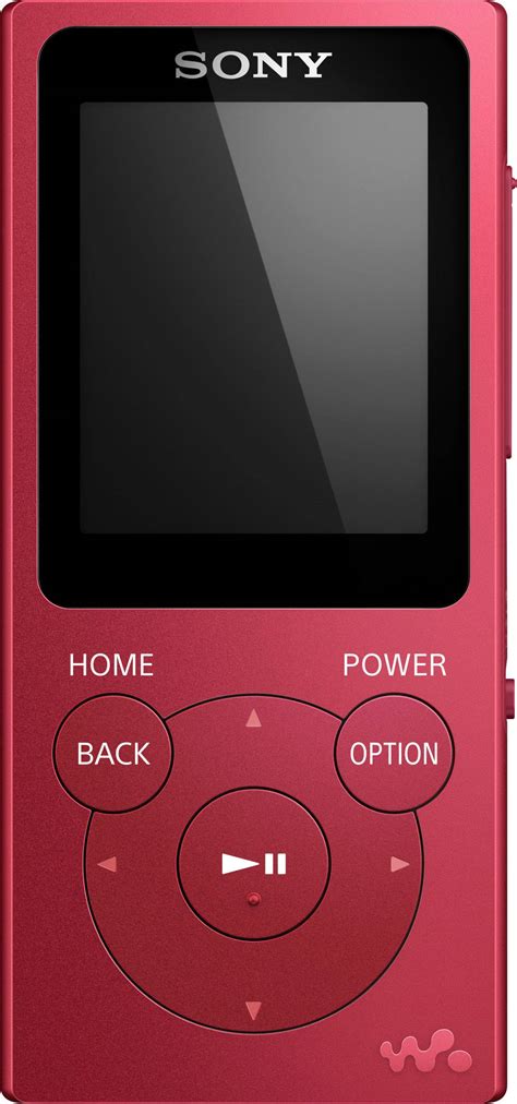 Sony Walkman® NW-E394R MP3 player, MP4 player 8 GB Red | Conrad.com