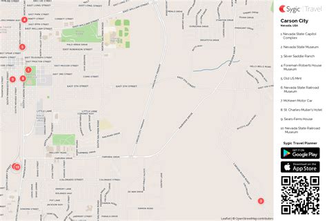 Map Of Carson City Nevada - Maping Resources