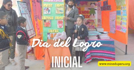 D A Del Logro Actividades Para Inicial Ministerio De Educaci N