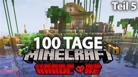 Ich Berlebe Tage Minecraft Hardcore In Einem Riesigen Ozean