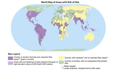 Distribución geográfica del virus zika Fundación io