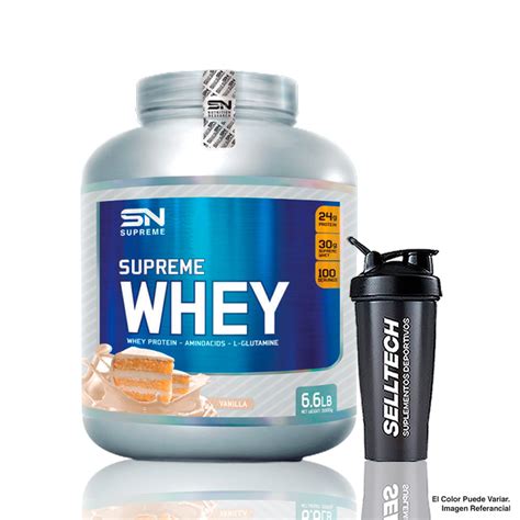 Ripley Prote Na Supreme Nutrition Supreme Whey Lb Vainilla Shaker