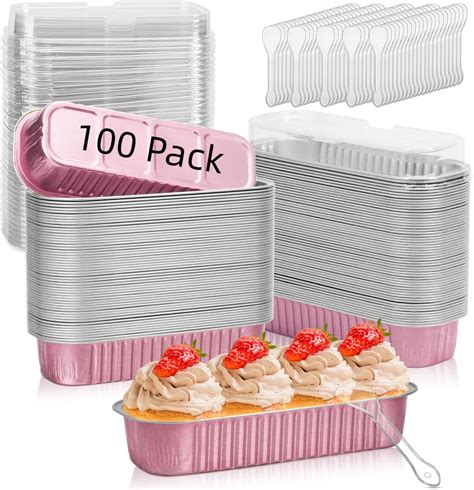 Amazon Juneheart Mini Loaf Pans With Lids And Spoons Pack