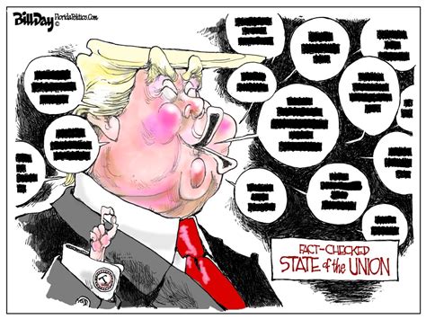 Political cartoons: Trump's State of the Union speech