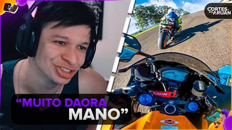 Aruan Reage Estou Melhorando Na Pista A Minha Moto Nova Renato