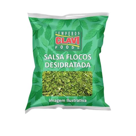 Salsa Flocos Desidratada 10Kg Clavi Temperos E Foods Salsa