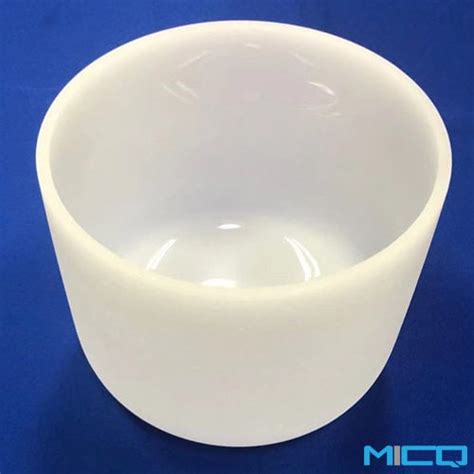 Opaque Fused Silica Electric Arc Quartz Crucible China Quartz Glass Supplier