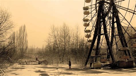 Fondos De Pantalla X Px Abandonado Solo Pripyat Sepia