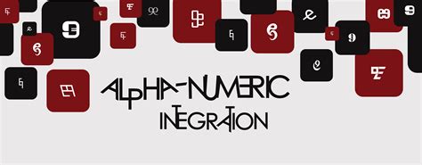 AlphaNumeric Integration on Behance