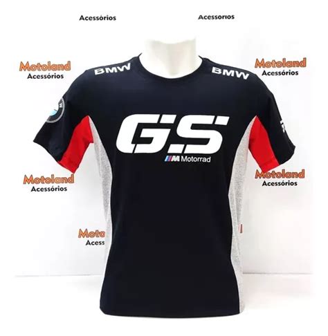 Camiseta Bmw Gs Motorrad Camisa Moto Trail