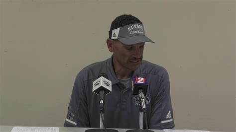 Head Coach Jay Norvell Postgame Nevada At Vanderbilt Youtube