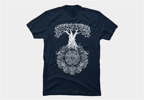 Yggdrasil Tree Of Life Men S Perfect Tee By Teeninja Design By Humans