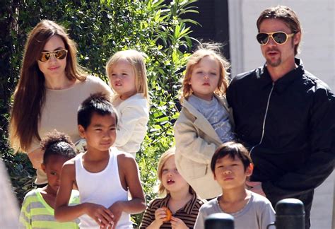 Así Fue El Reencuentro De Brad Pitt Con Sus Hijos — Fmdos