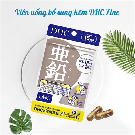 Viên Uống Dhc Bổ Sung Kẽm Zinc Nhật Bản 15v Gói Và 30v Gói Tại Hà Nội Có Giá Sỉ Toàn Quốc