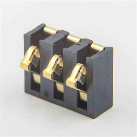 Bc 45 3pd475 Custom Spring Battery Connector 3 Position Smt