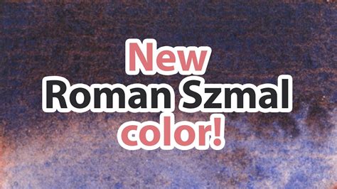 Watercolor News New Roman Szmal Color YouTube