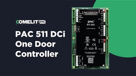 PAC 511 DCi One Door Controller Installation Video YouTube