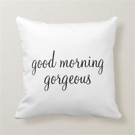 Pillow His Good Morning Style 1