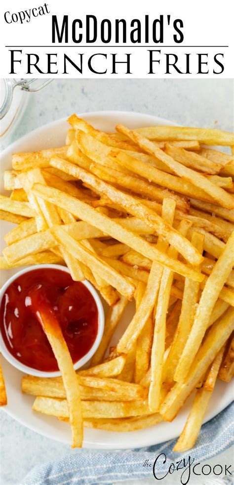 Mcdonalds french fries recipe – Artofit