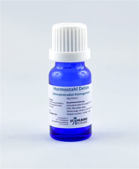 Hormostahl Detox Ethinylestradiol-Etonogestrel - 10 g - Stahlberg Apotheke
