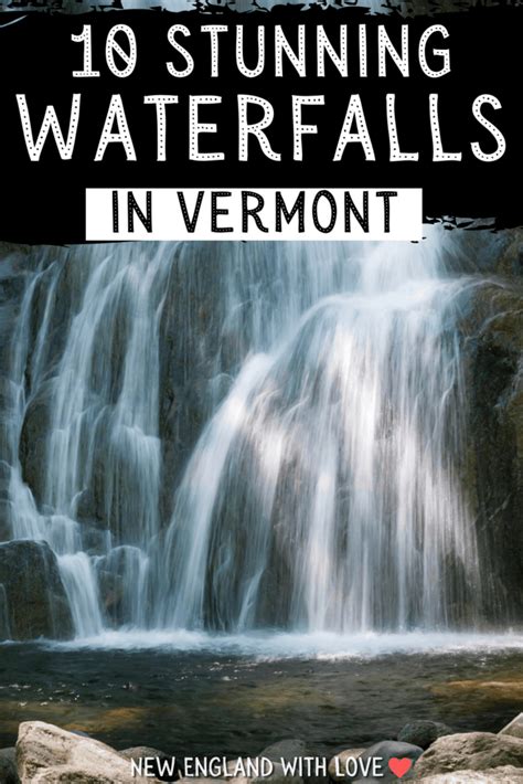 10 Breathtaking Waterfalls in Vermont To Visit This Year | New England ...