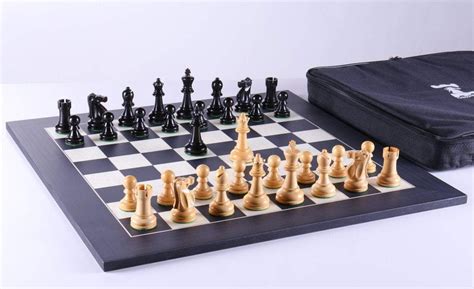 Genuine Ebony Ultimate Chess Set – Chess House