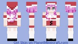 Girl Santa Minecraft Skin