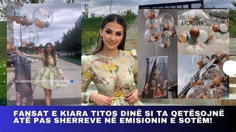 Fansat e Kiara Titos dinë si ta qetësojnë atë pas sherreve në emisionin