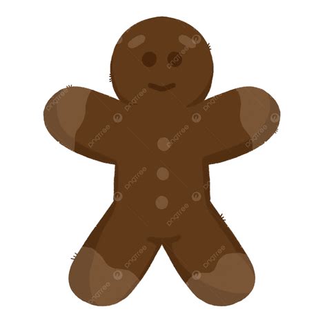 Hand Drawn Ginger Bread Christmas Illustration Christmas Christmas