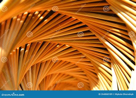 Spiral Woven Straw Texture Background Royalty Free Stock Photo