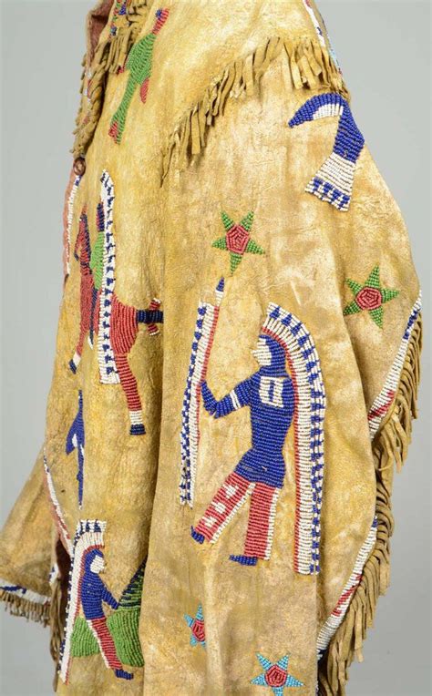 Plains Pictorial Beaded Scouts Jacket Jan Dan Morphy