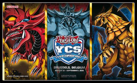 Yu Gi Oh Ycs Championship Participation Playmat Egyptian God Cards