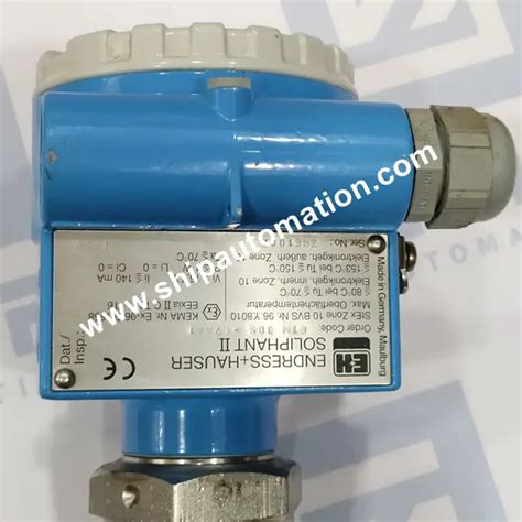 Endress Hauser Ftm S N Aa Soliphant Ii Endress Hauser Ship