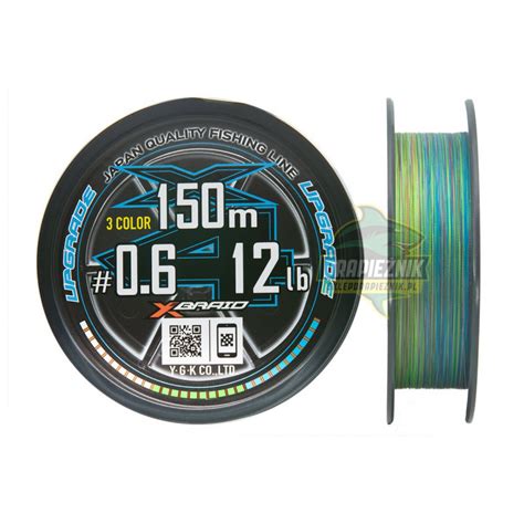 Plecionka YGK X Braid Upgrade X4 3 COLOR 150m 0 6 12lb Sklep