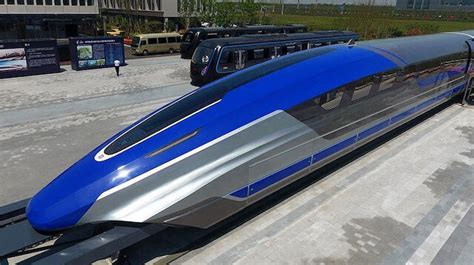 China Unveals High Speed Maglev Train Prototype